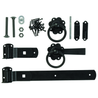 Forest Forest Europa Gate Fixings - Black Zinc Coated (Home Delivery)