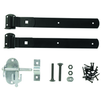 Forest Forest Hinge & Pad Bolt Set - Black Zinc Coated