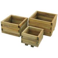 Forest Forest Kendal Square Planter - Set of 3