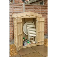 Forest Forest Shiplap Apex Garden Store (Assembled)