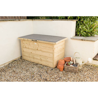 Forest Forest Shiplap Garden Storage Box (Pressure Treated)