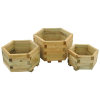Forest Forest York Hexagonal Planter - Set of 3