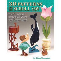 Fox Chapel Publishings 3D Patterns for the Scroll Saw