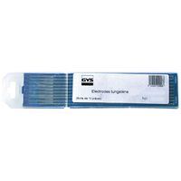 GYS GYS Professional Quality Tungsten TIG Welding Electrodes (Pkt 10) WR2 (Turquoise tip) 2.4mm Diameter