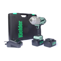 Kielder Kielder KWT-085 18V Brushless 1/2” 1050Nm Impact Wrench with 2x 5.0Ah Batteries & Charger