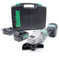 Kielder Type 18 Kielder KWT-007 18V Brushless 115mm Angle Grinder with 2 x 5Ah Batteries & Charger