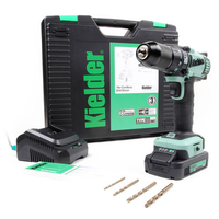 Kielder Type 18 Kielder KWT-011 18V Brushless Drill Driver Kit with 1 x 2Ah Battery & 4 x Drill Bits