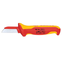 Knipex Knipex 180mm Fully Insulated Cable Knife