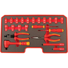 Laser Laser 22 Piece Insulated Tool Kit 3/8" Drive
