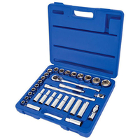 Laser Laser 3284 32 Piece 1/2" drive Socket Set