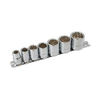 Laser Laser 3474 Whitworth 3/8" Drive 7 piece Socket Set