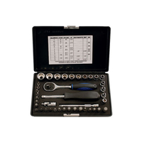 Laser Laser 3568 40 piece 1/4" Drive Alldrive Socket Set