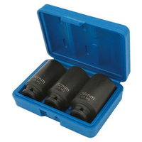 Laser Laser 4146 3 Piece 1/2" Hub Nut Sockets - Bi Hex