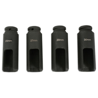 Laser Laser 4843 4 piece 1/2" Drive Diesel Injector Nozzle Sockets