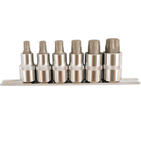 Laser Laser 5214 - 6 Piece 1/2" Drive Torx Plus Bit Set
