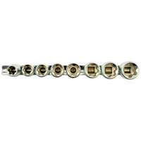 Laser Laser 5656 1/2" Dive 8 piece Torx Plus® Socket Set with Rail