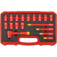 Laser Laser 6145 18 Piece Insulated Socket Set 1/4" Drive