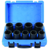 Laser Laser 6409 3/4"Drive Deep Impact Socket Set 9 Piece