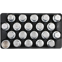 Laser Laser 6662 20 Piece Locking Wheel Nut Key Set Volkwagen/ Porsche