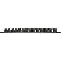Laser Laser 6689 3/8"Drive 14 Piece Stubby Impact Socket Set