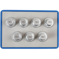Laser Laser 6860 7 Piece Wheel Nut Key Set - Vauxhall/Opel