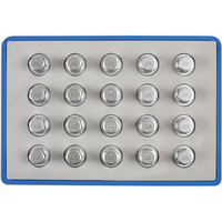 Laser Laser 6861 20 Piece Locking Wheel Nut Key Set - Vauxhall/Opel