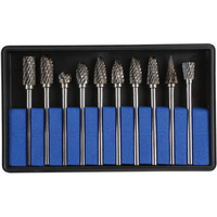 Laser Laser 6889 10 Piece Tungsten Carbide Burr Set