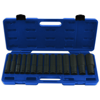 Laser Laser 7759 ½" Drive 14 piece Extra Deep Impact Socket Set
