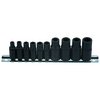 Laser Laser 7901 10 piece 1/4" & 3/8" drive Tap Socket Set
