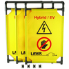 Laser Laser Hybrid/EV Folding Safety Barrier
