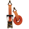 Lifting & Crane 6m 5 tonne Ratchet Lashing Assembly Rubber Handle with Claw Hooks