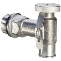 Lumeter Lumeter J4175 Die Cast ¾” Lockable Zinc Drum Tap