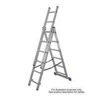 Lyte Ladders Lyte CL7 7 Tread Aluminium Combination Ladder
