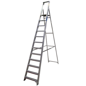 Lyte Ladders Lyte ESP12 12 Tread Aluminium Industrial Platform Stepladder