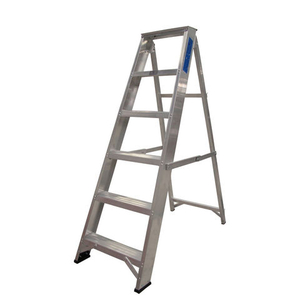 Lyte Ladders Lyte ESS6 6 Tread Industrial Aluminium Swing Back Step Ladder