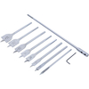 Machine Mart 10 Piece 6-32mm Flat Bit Set