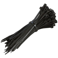 Machine Mart 100 Pack Black Cable Tie Set 200mm