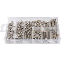Machine Mart 106 Piece Stainless Steel Hex Socket Screw Assortment