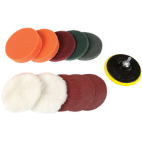 Machine Mart 12 Piece 115mm Buffing and Sanding Kit