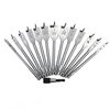 Machine Mart 13 Piece Flat Wood Drill Bit Set with Quick Change Adaptor