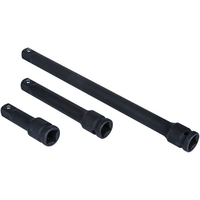 Machine Mart 3 Piece 1/2" Impact Extension Bar Set