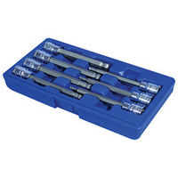 Machine Mart 7 Piece 3/8" Drive Extra Long Ball Hex Bit Socket Set