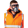 Machine Mart GVS Elipse Integra P3 Half Mask Integrated with Protective Eyewear and Ready Fitted Filters