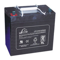 Machine Mart Xtra Aceon Solar 12V AGM Deep Cyclic Battery 55Ah
