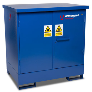Machine Mart Xtra Armorgard DB2 DrumBank 2 Fuel Drum Storage Cabinet