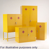 Machine Mart Xtra Barton Hazardous Substance Cabinet with 1 Shelf