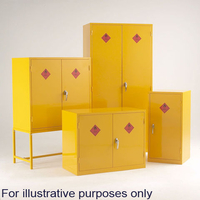 Machine Mart Xtra Barton Hazardous Substance Cabinet with 1 Shelf