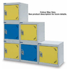 Machine Mart Xtra Barton Storage Silver/Yellow 380 Cube Locker