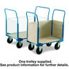 Machine Mart Xtra Barton Storage UPT208/BC Triple Sided Braked Trolley With Plywood