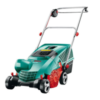 Machine Mart Xtra Bosch AVR 1100 1100W Electric Lawn Raker and Verticutter